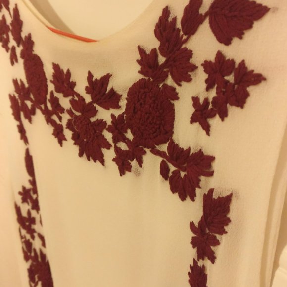 🏷️2/$15 White Embroidered Tunic Dress - Picture 6 of 6